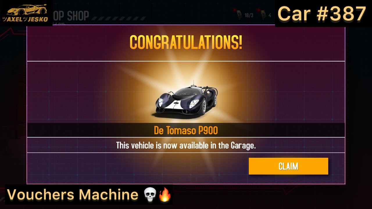 Unlocking De Tomaso P900 - Chrome Marauder | Asphalt 8 🍅