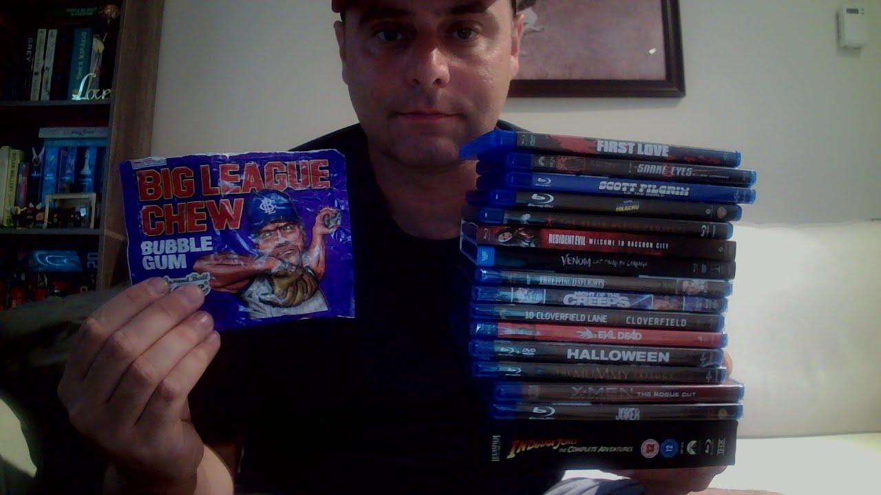 ASMR Big League Chew Gum Chewing Blu Ray Collection