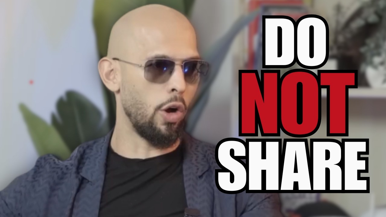 Andrew Tate Doesn't Want You To See This Podcast