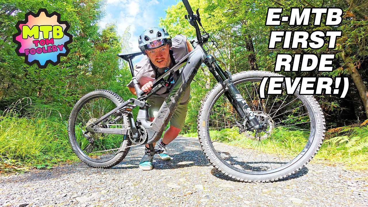 My First Ever E-MTB Ride !!  Canyon Neuron:On AL 8