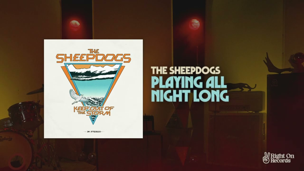 The Sheepdogs - Playing All Night Long (Visualizer)