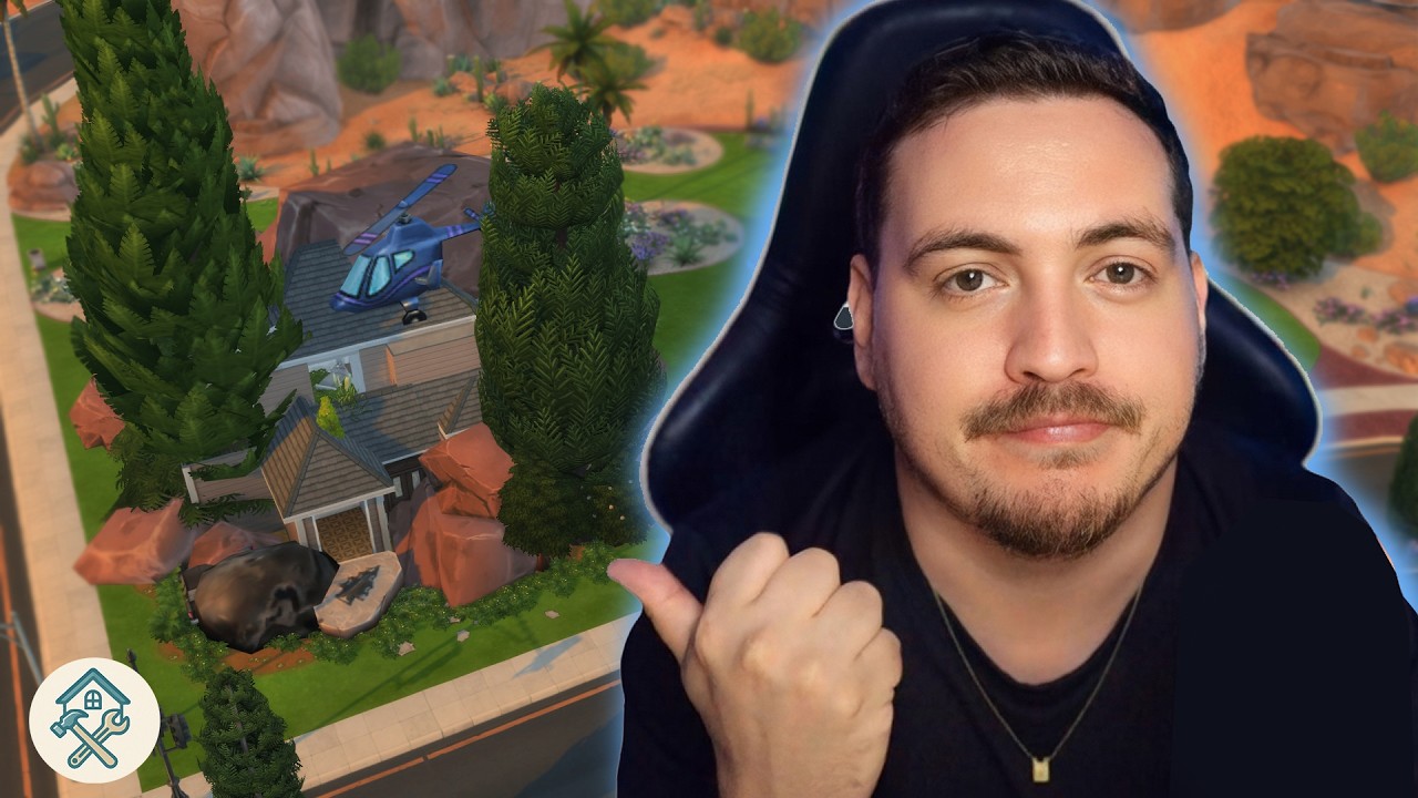 Sims a Obra: REFORMANDO uma casa DEPOIS DE UM DESLIZAMENTO!!! │ Slow Build