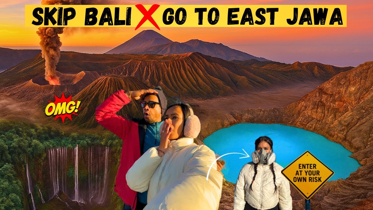 We skipped BALI to explore EAST JAWA of Indonesia 😱| Most Adventurous Trip of our Lives 🌋| East Jawa