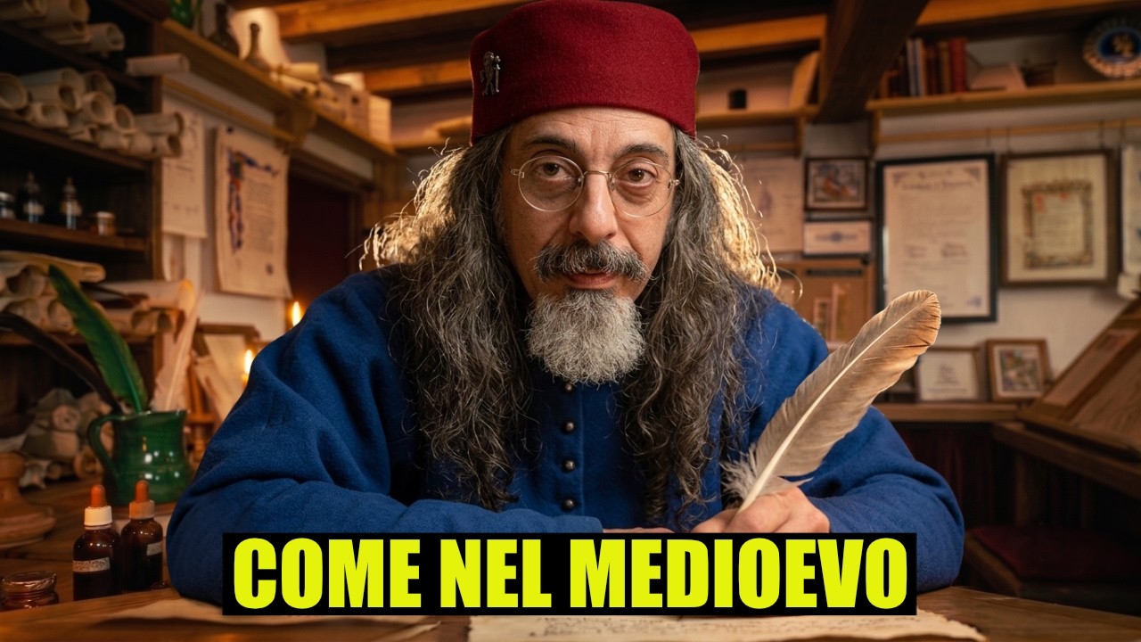 L’UOMO del MEDIOEVO che LAVORA come MILLE ANNI FA - thepillow