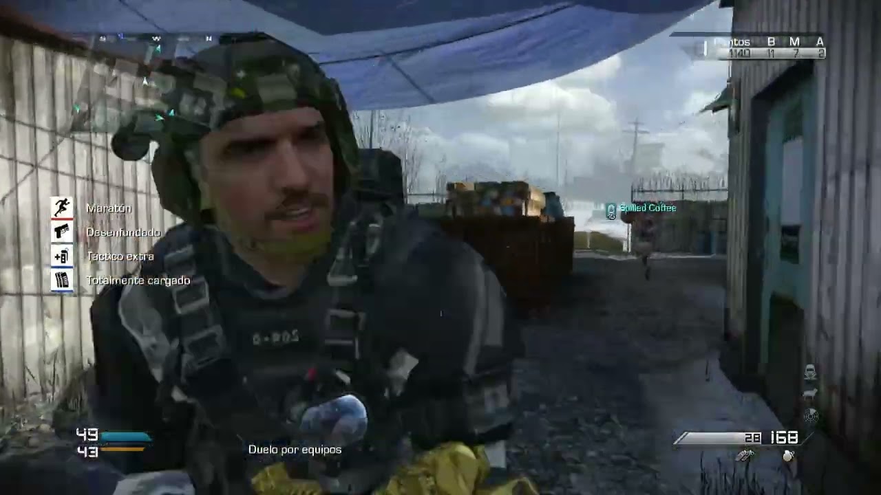 Call Of Duty GHOST Multiplayer Offline Bots XBOX 360 HD 1080p