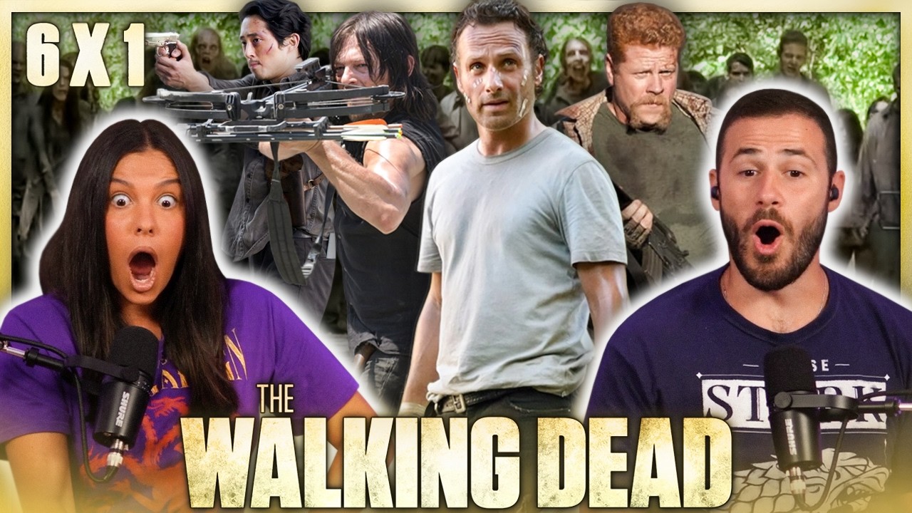 WE HAVEN'T SEEN A HORDE LIKE THIS!! 😱 | The Walking Dead 6x1 Reaction