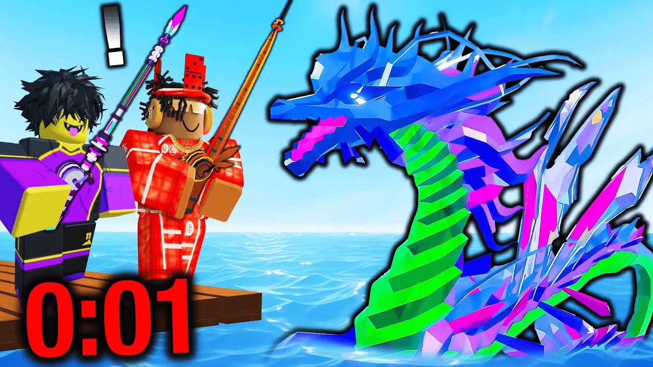 How Many SECRETS Can We Catch In 1 HOUR? (Roblox Fisch)