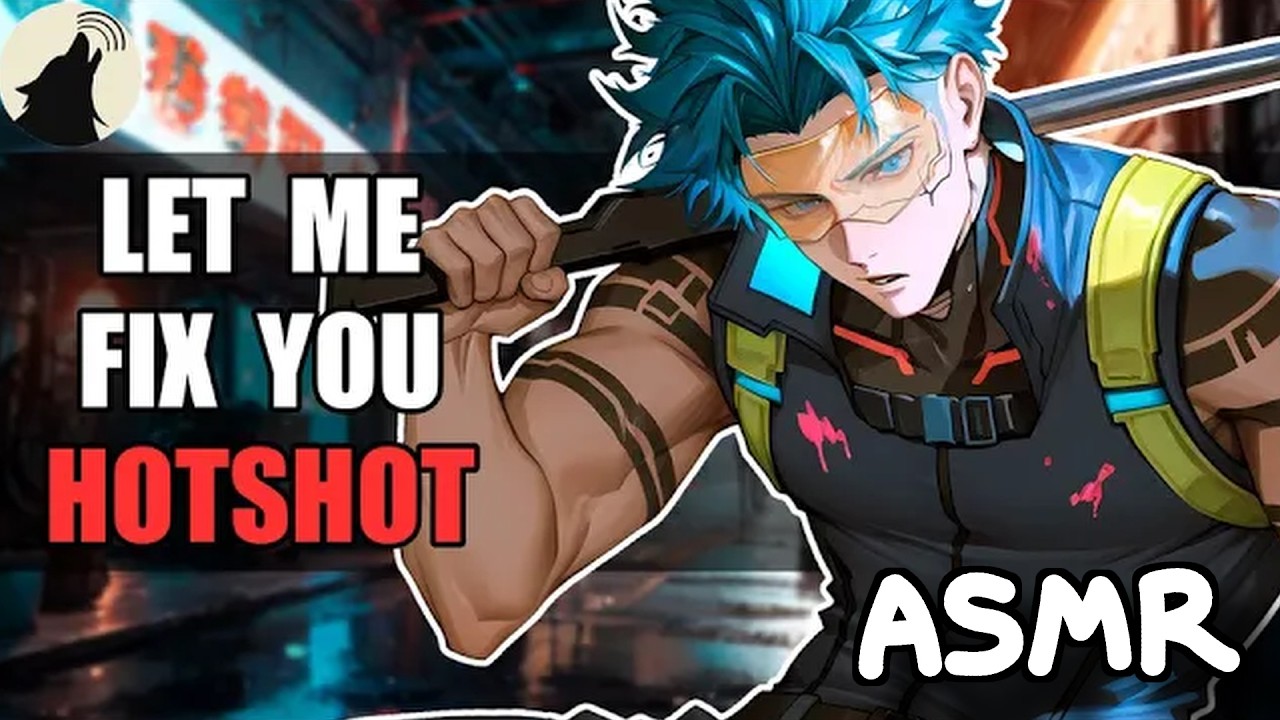 Getting Repaired by a Hothead Mechanic 🔧⚡ [Cyberpunk] [Personal Attention] [ASMR Triggers]