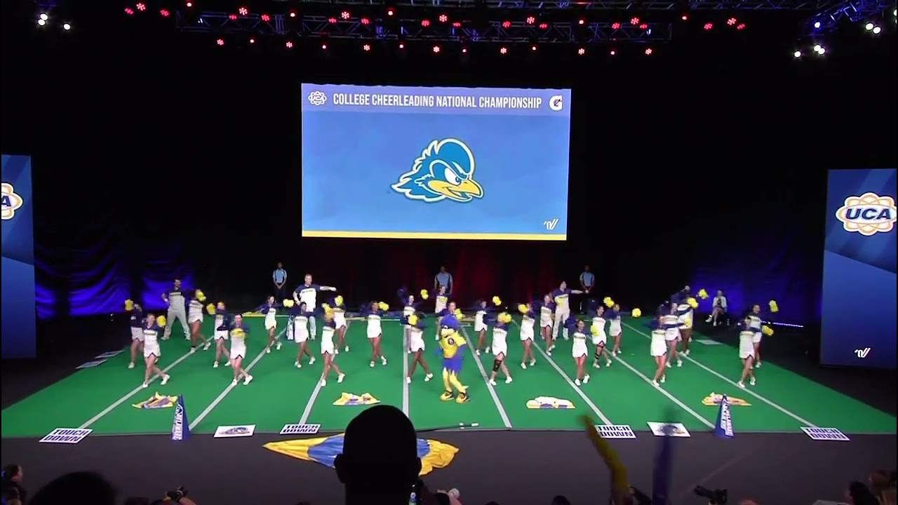University of Delaware cheerleaders