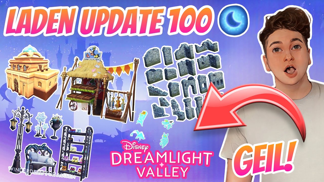 MEGA MERIDA BURG aus 21 TEILEN, VAIANA STAND & MEHR! 😍 | Laden Update 100 | Disney Dreamlight Valley