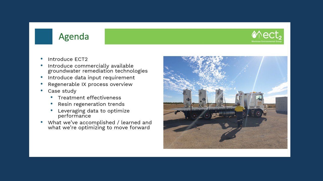 PFAS Remediation in Groundwater - The technologies and applications