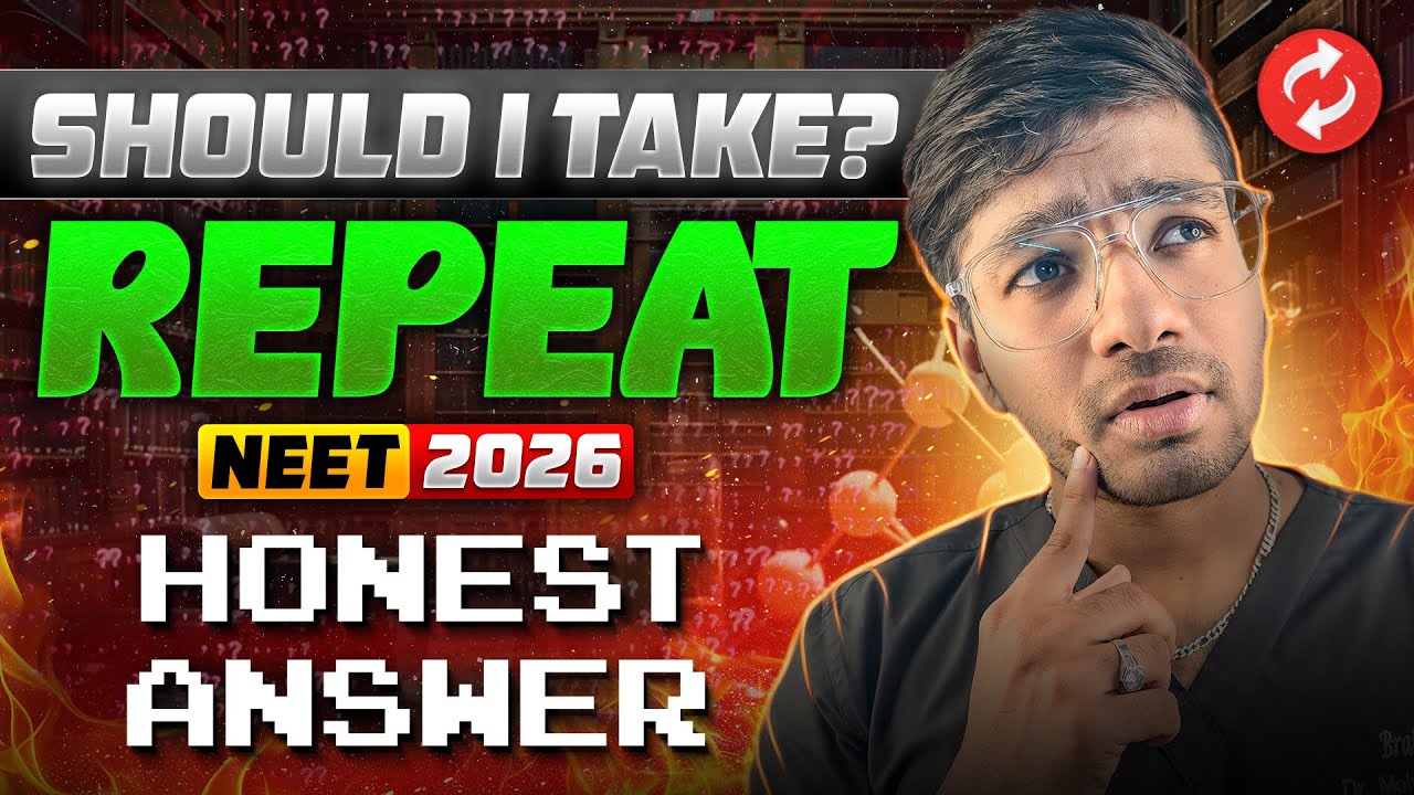Confused About NEET 2026 Drop Year? 🤯 This Will Change Your Mind! ✅❌