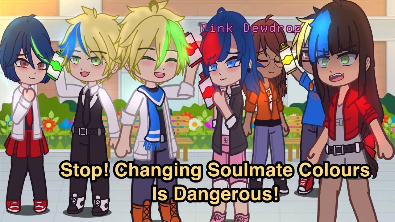 ♥️💔Colour Doesn’t Decide Soulmate! 💢🌈(Old Trend) // Meme // [MLB]🐞 🐈‍⬛/Gacha/ AU