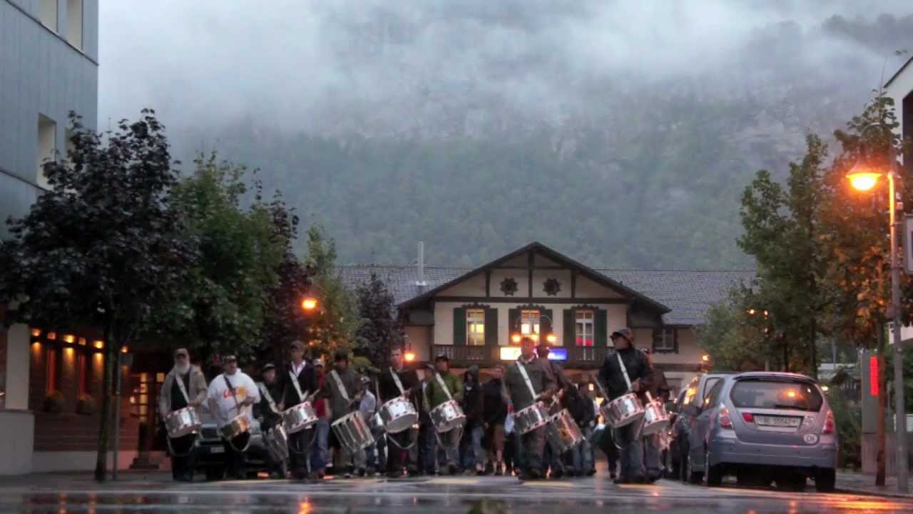 Trychler einmarsch Meiringen
