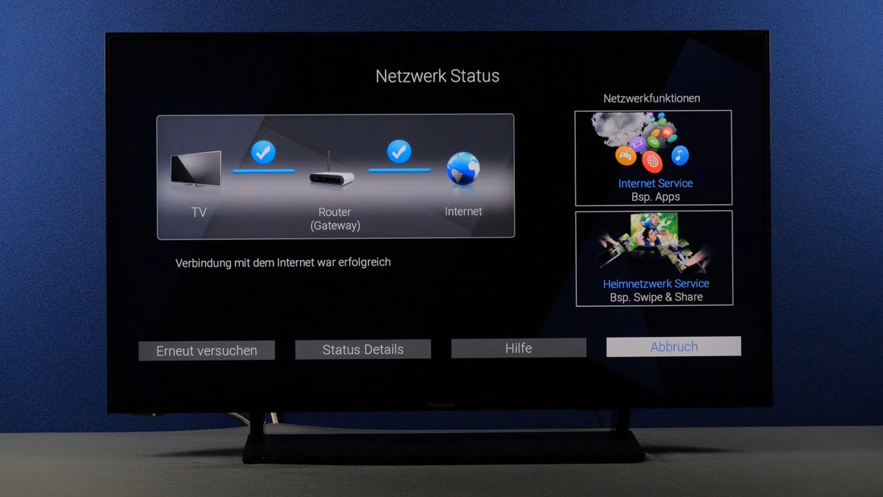 WLAN-Netzwerkverbindung einrichten | Panasonic Support