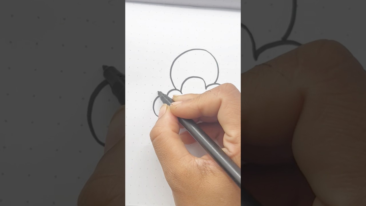How to draw cloudy sticker #clouds #season #drawingforkids #art #easydraw #drawing #easydrawing