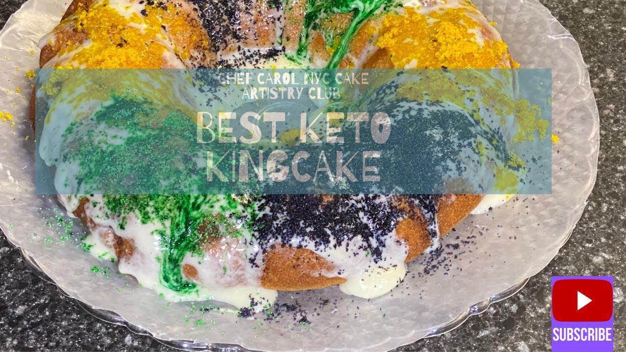Best Mardi Gras Keto King Cake