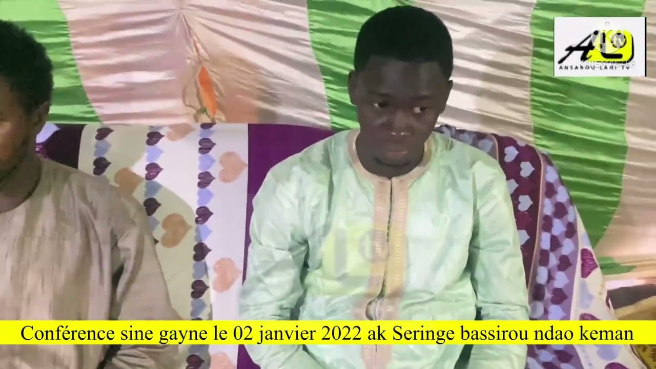 Kemane conférence zine Ngayene￼