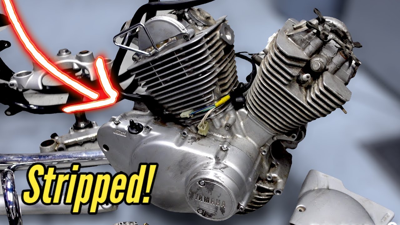 Motorcycle Disassembly - Yamaha Virago 250 (XV250)