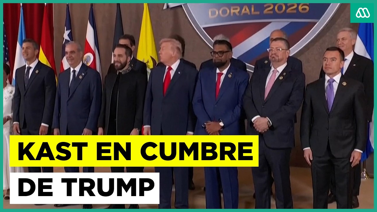 A cuatro días del cambio de mando: Kast participó en cumbre Escudos de las Américas de Trump