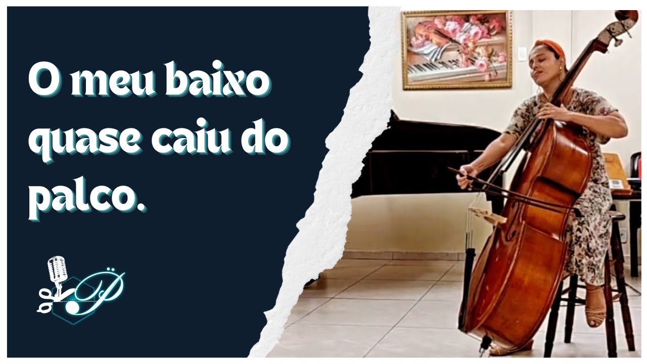 O dia que o baixo quase caiu do palco
