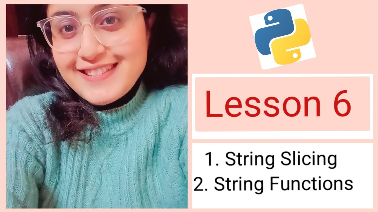 Lesson 6 || Complete Python Course 