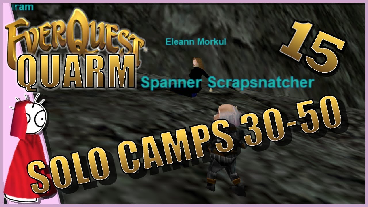 Solo camps for classic Everquest (Levels 30 to 50)! (Project Quarm Wizard Episode 15)