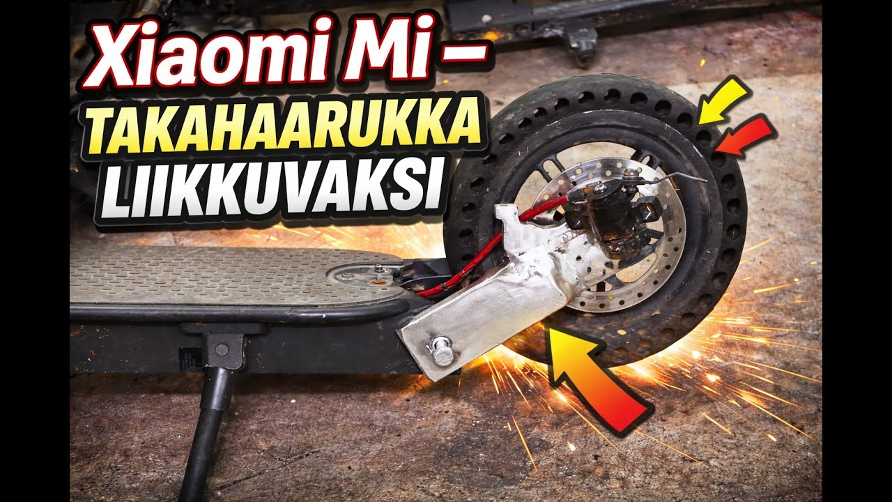 Xiaomi Mi – Takahaarukka liikkuvaksi