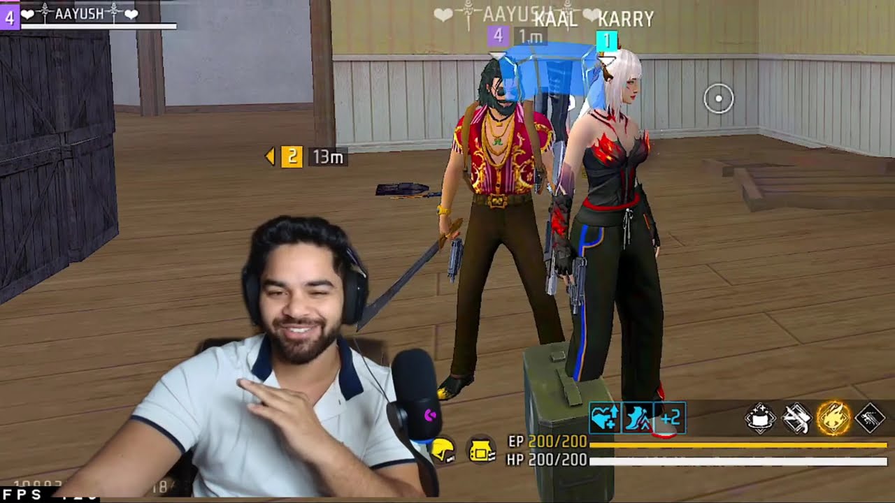 KAAL YT, AMIR EXTRA, TP FUKREY, PRABHAT GAMER ALL BIG YOUTUBER VS YADAV || #freefire #kaalyt