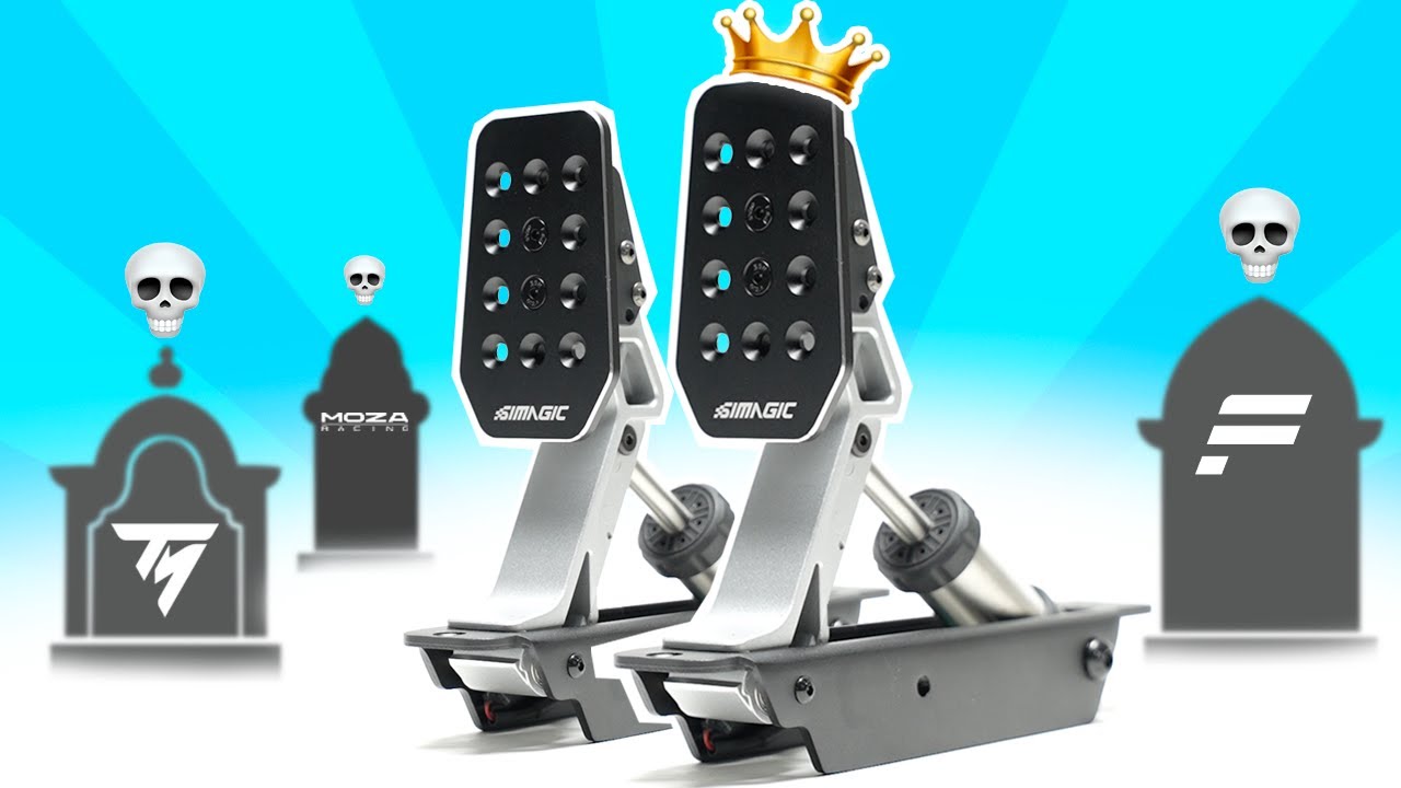 SIMAGIC просто УБИЛ педали Entry Loadcell от Fanatec, Moza и Thrustmaster...