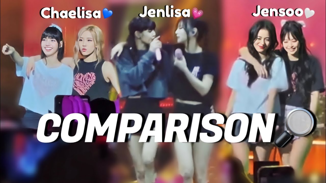 Jenlisa vs. Other members moments | STAY Comparison Compilation