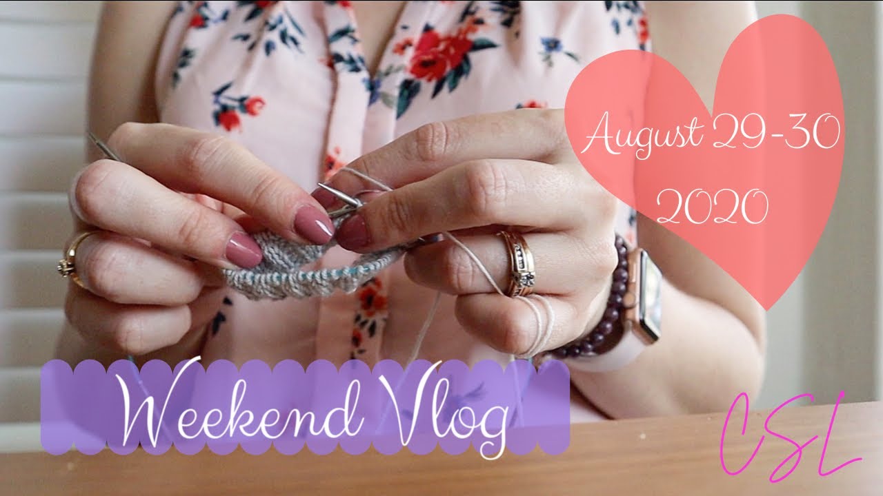 Weekend Vlog - August 29-30, 2020 - Crazy Sock Lady