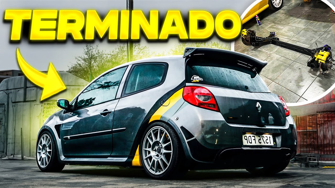 POR FIN TERMINAMOS el CLÍO y de VUELTA a la CALLE!! AHORA va MEJOR que NUNCA🔥🚗