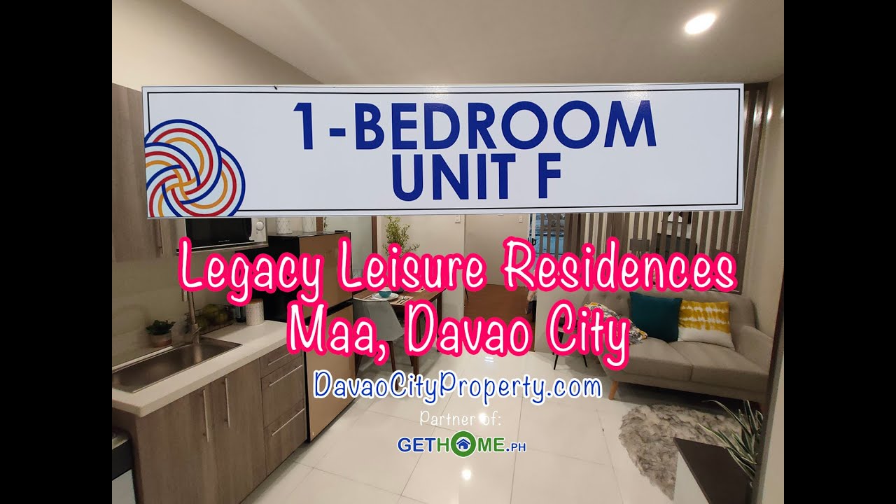 1 Bedroom Tour at Legacy Leisure Residences Maa Davao Condo by DavaoCityProperty.com