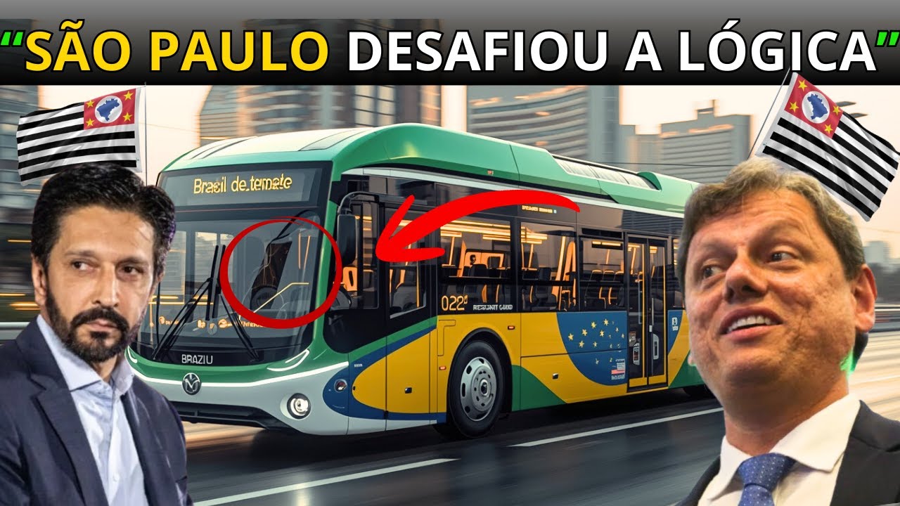 SÃO PAULO DESAFIA A LÓGICA DA MOBILIDADE COM BONDE TECNOLÓGICO SEM TRILHOS