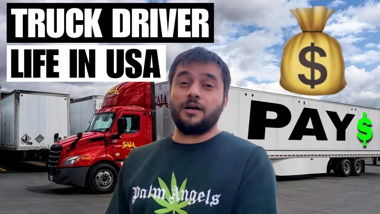 Indian Truck Driver in USA 🇺🇸 | Life, Pay & Reality | Truck Driver Salary in USA