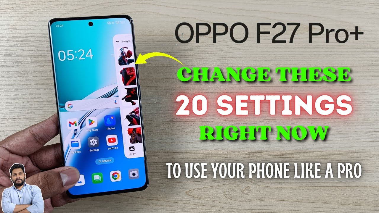 Oppo F27 Pro+ 5G: измените эти 20 настроек прямо сейчас