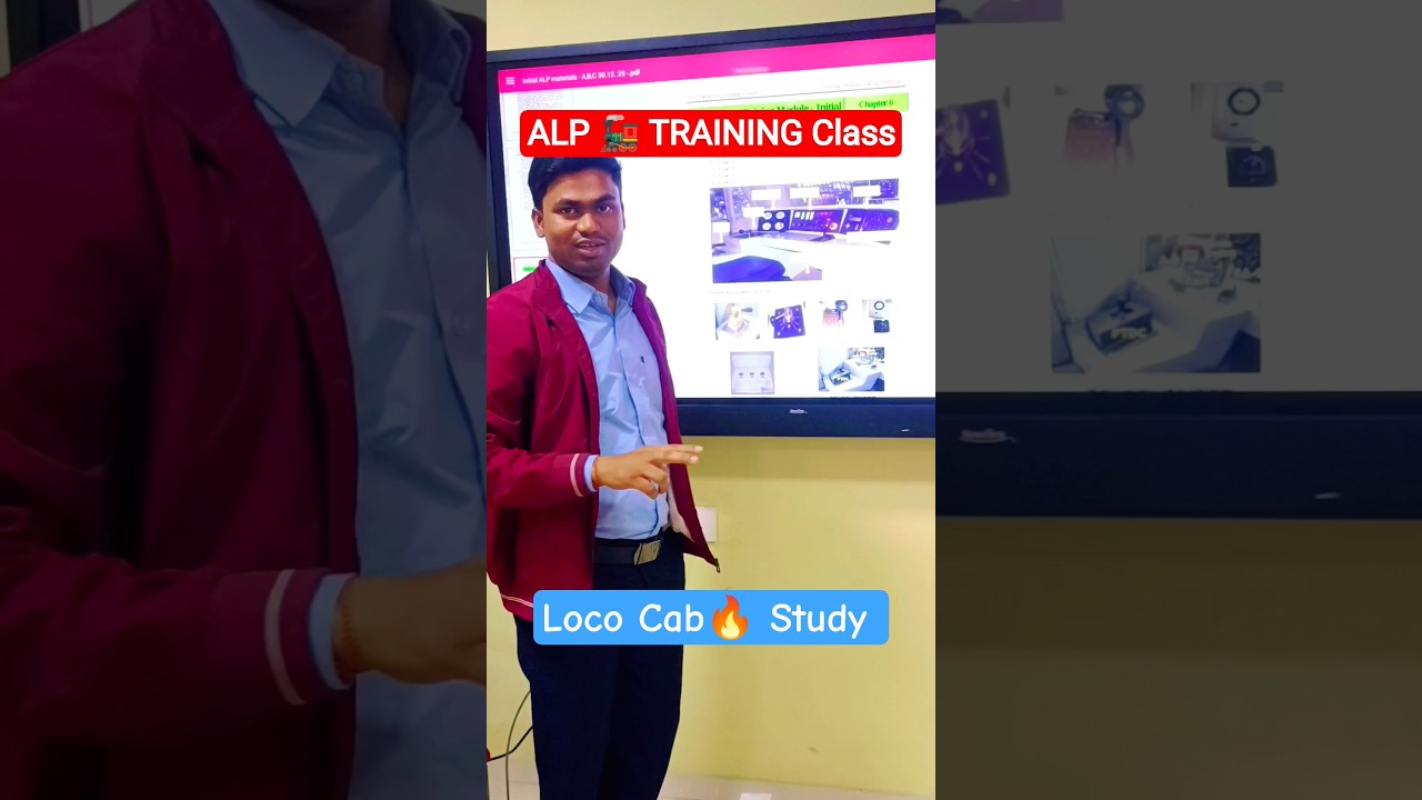 RRB ALP Training Class on Digital Board 🚂🔥 