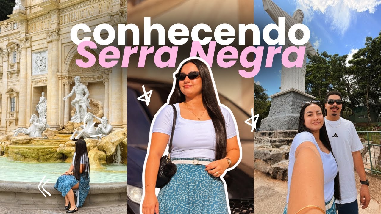 conhecendo SERRA NEGRA: pontos turísticos, teleférico, disneylândia dos robôs | VLOG DE VIAGEM