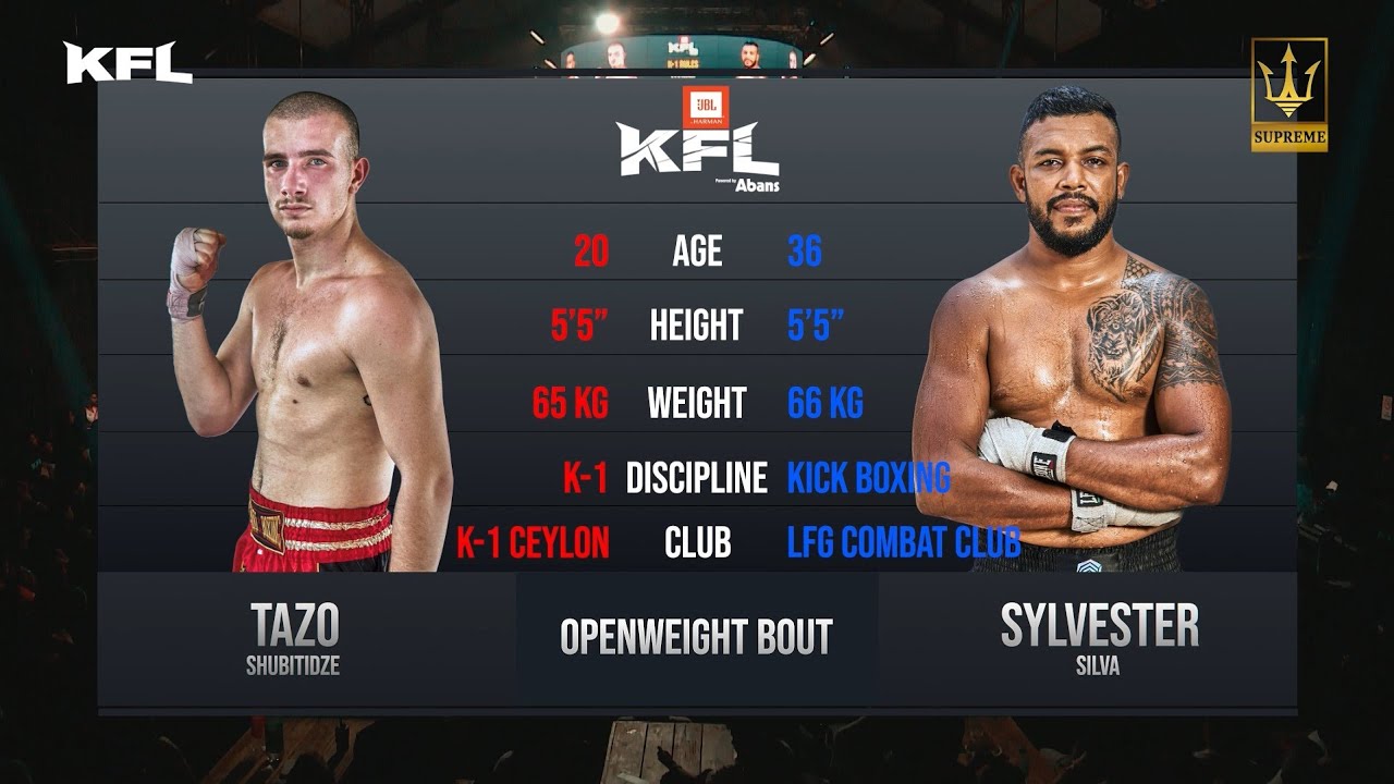 Sylvester Silva vs Tazo Shubitidze | Open Weight Championship | Full Fight #KFL003