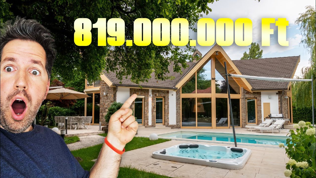 Mit tud egy 819 milliós BALATONI villa? -ELKELT// Tihanyi villa-tour