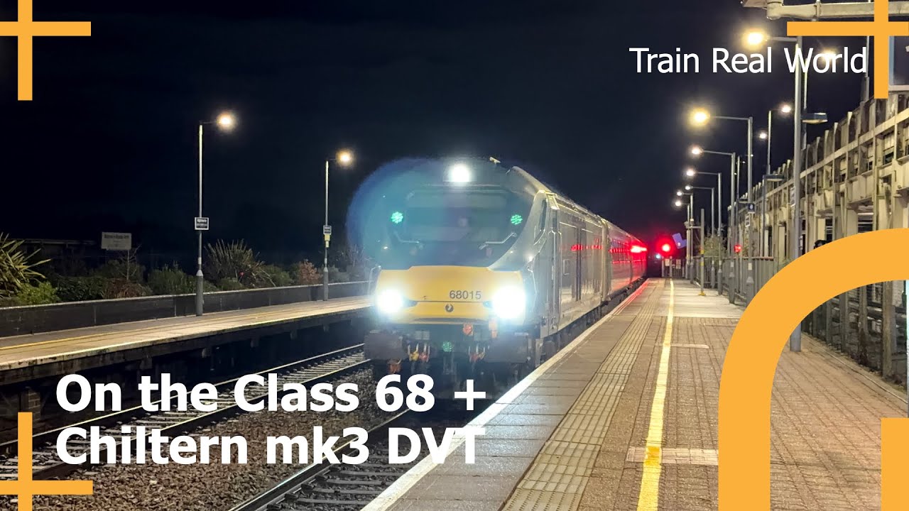 На борту теплохода Chiltern Class 68 с системой DVT Mk3... Мой единственный и неповторимый опыт?