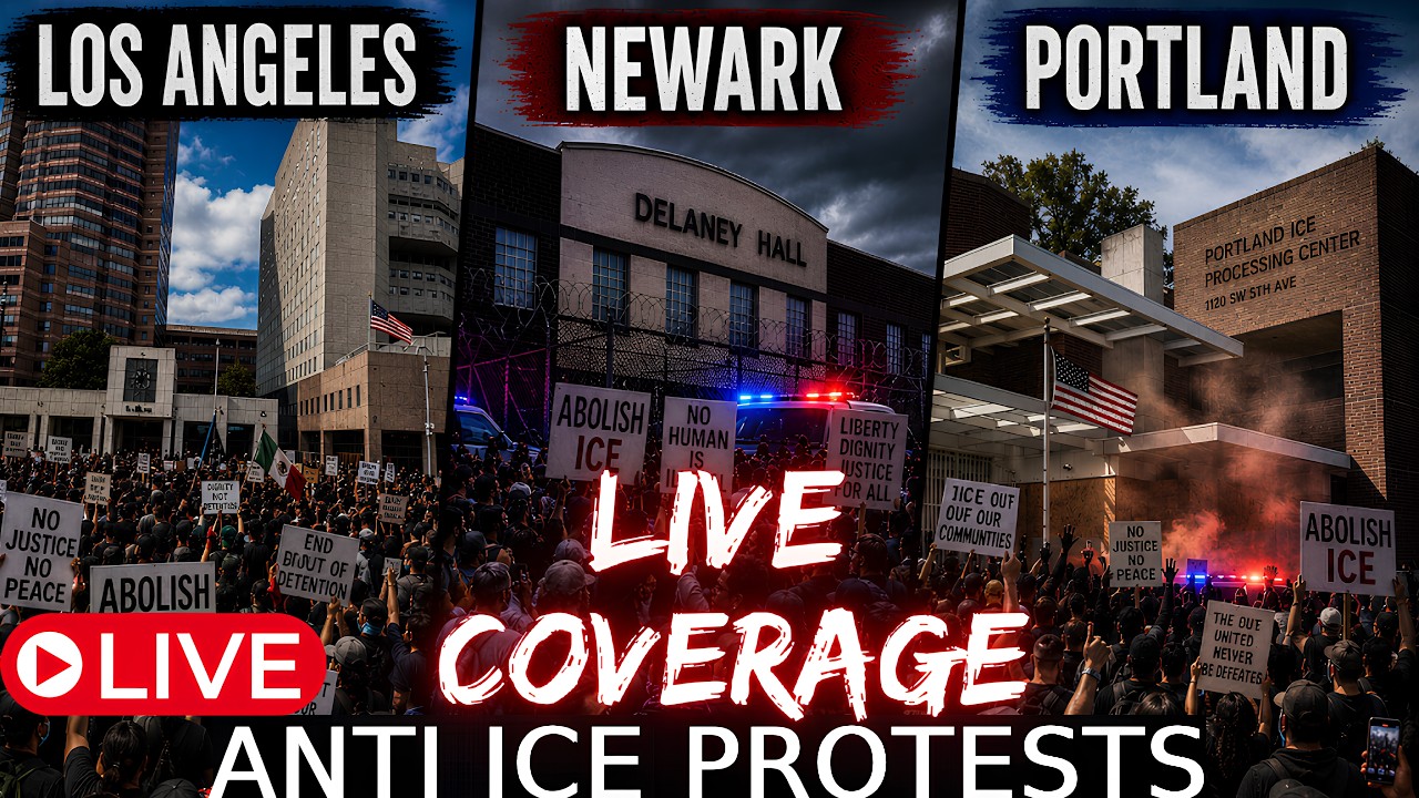 Los Angeles, Newark | ICE Demonstrations & Breaking News Coverage