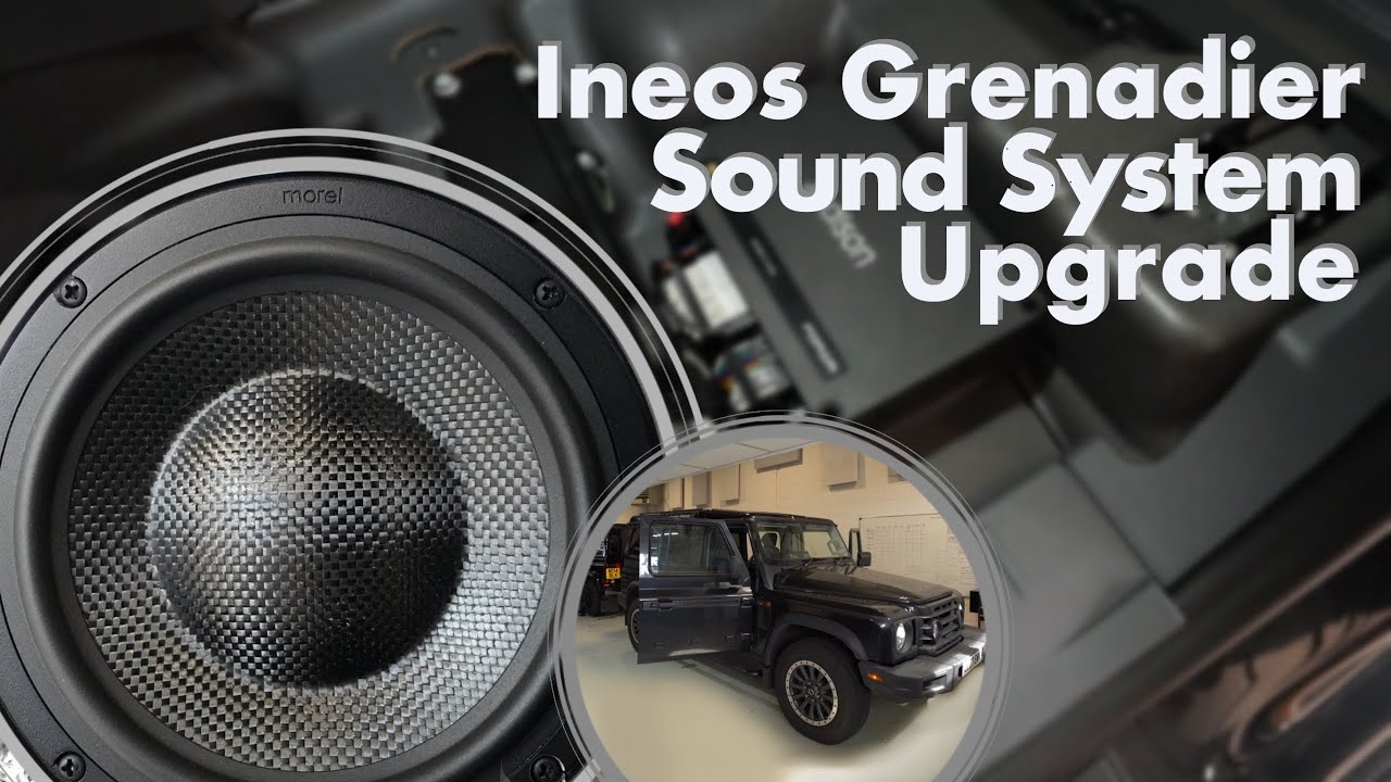 Ineos Grenadier Upgrades - High end sound system - Audison Morel JL Audio