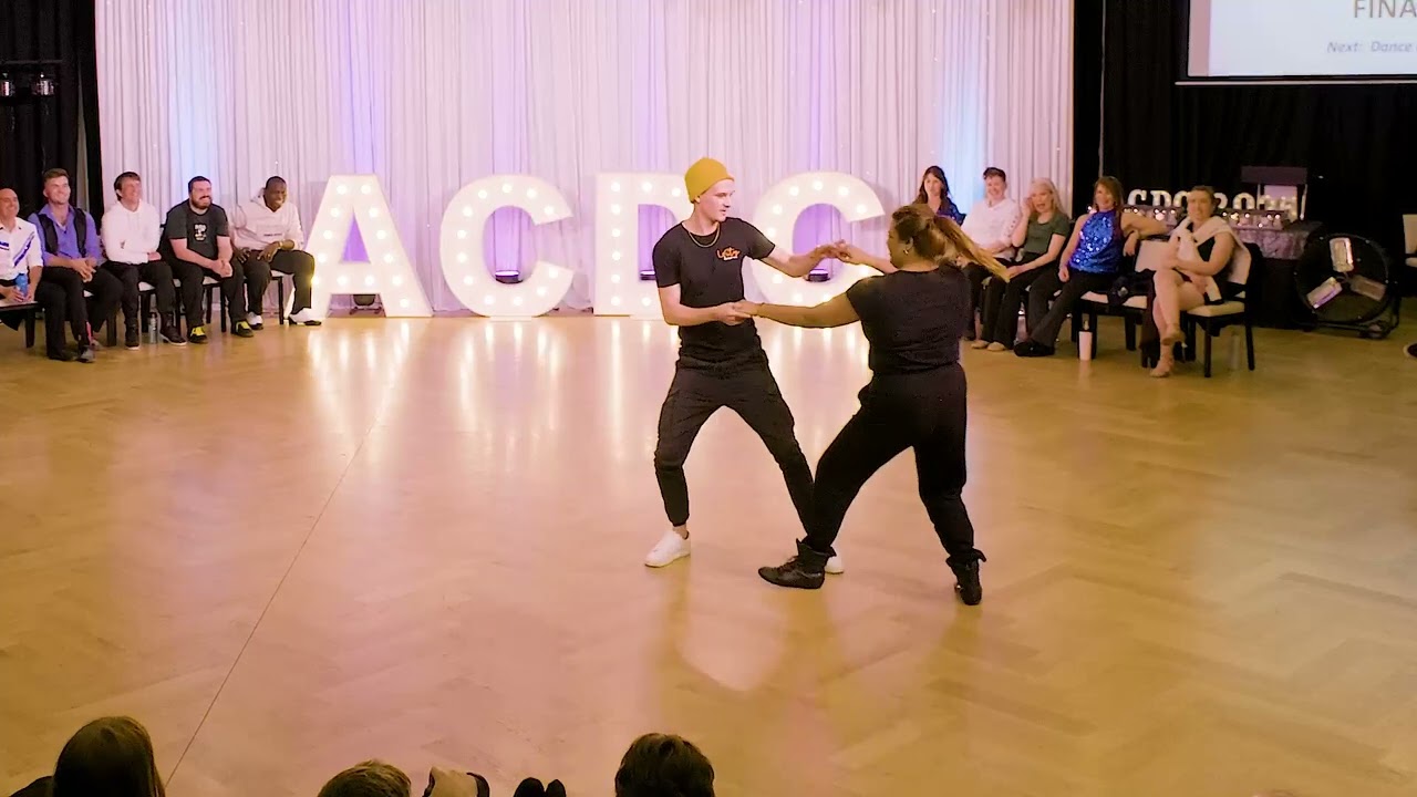 2025 Australian Ceroc Dance Championships - Champions Freestyle Spotlight Finalists - Eamon & Amy