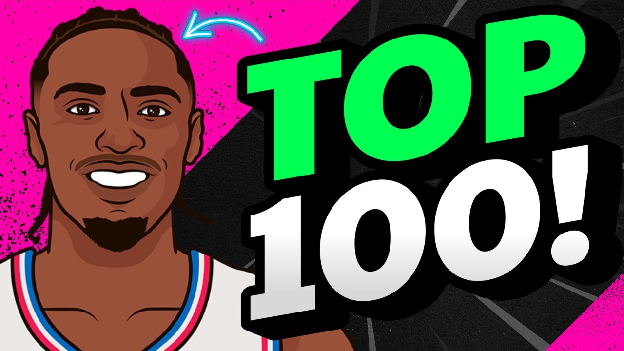 BRAND NEW TOP 100 Fantasy Basketball Player RANKINGS