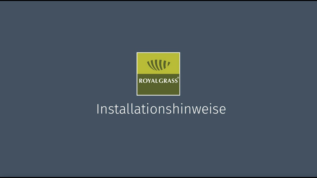 Royal Grass Verlegung - Wie verlege ich Kunstrasen?