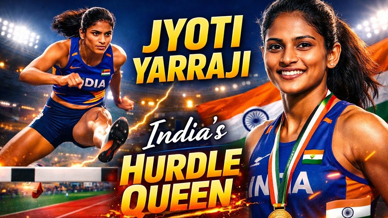 Jyoti Yarraji Biography | India’s Fastest Hurdler Journey | Inspirational Story|motivation|