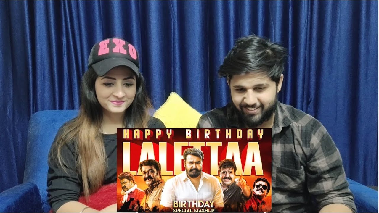 MohanLal Special Birthday Mashup | SIBLINGS REACTION
