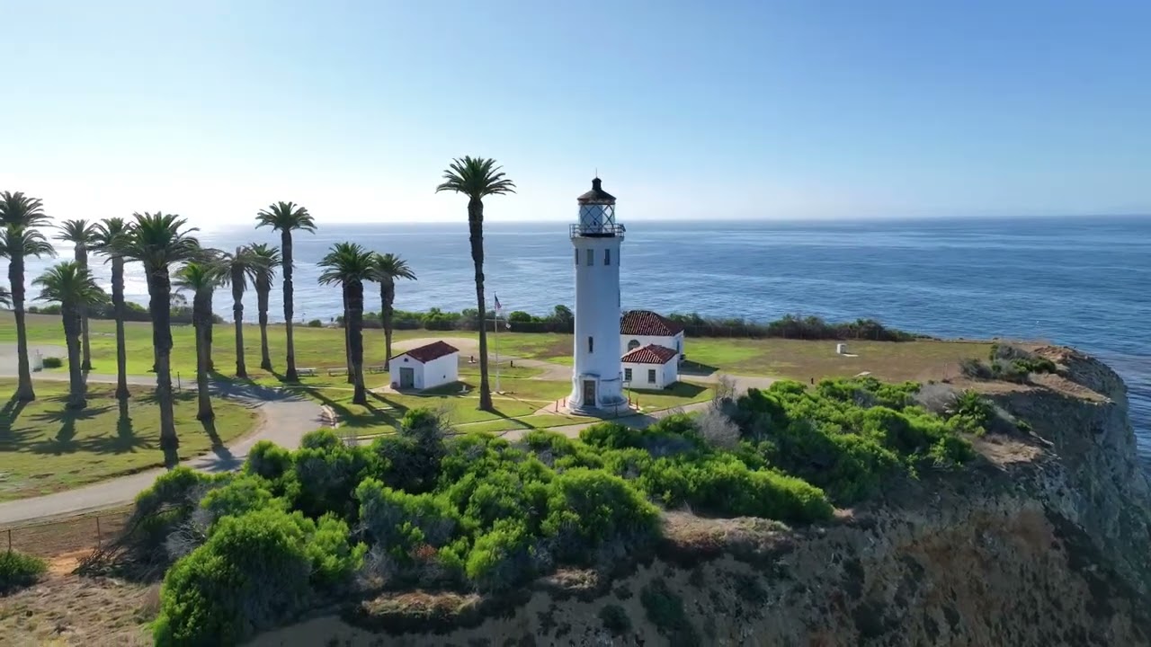 Point Vicente Lighthouse Palos Verdes CA #dji #djimini4pro #60fps #4k #cinematic #drone #landscape